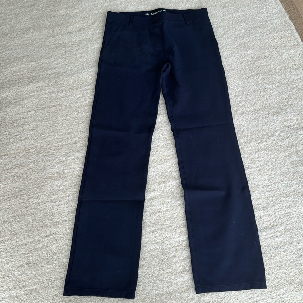 Beta brand navy blue size large faux pockets